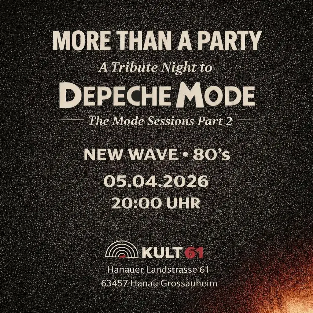 Plakat: A Tribute Night to Depeche Mode