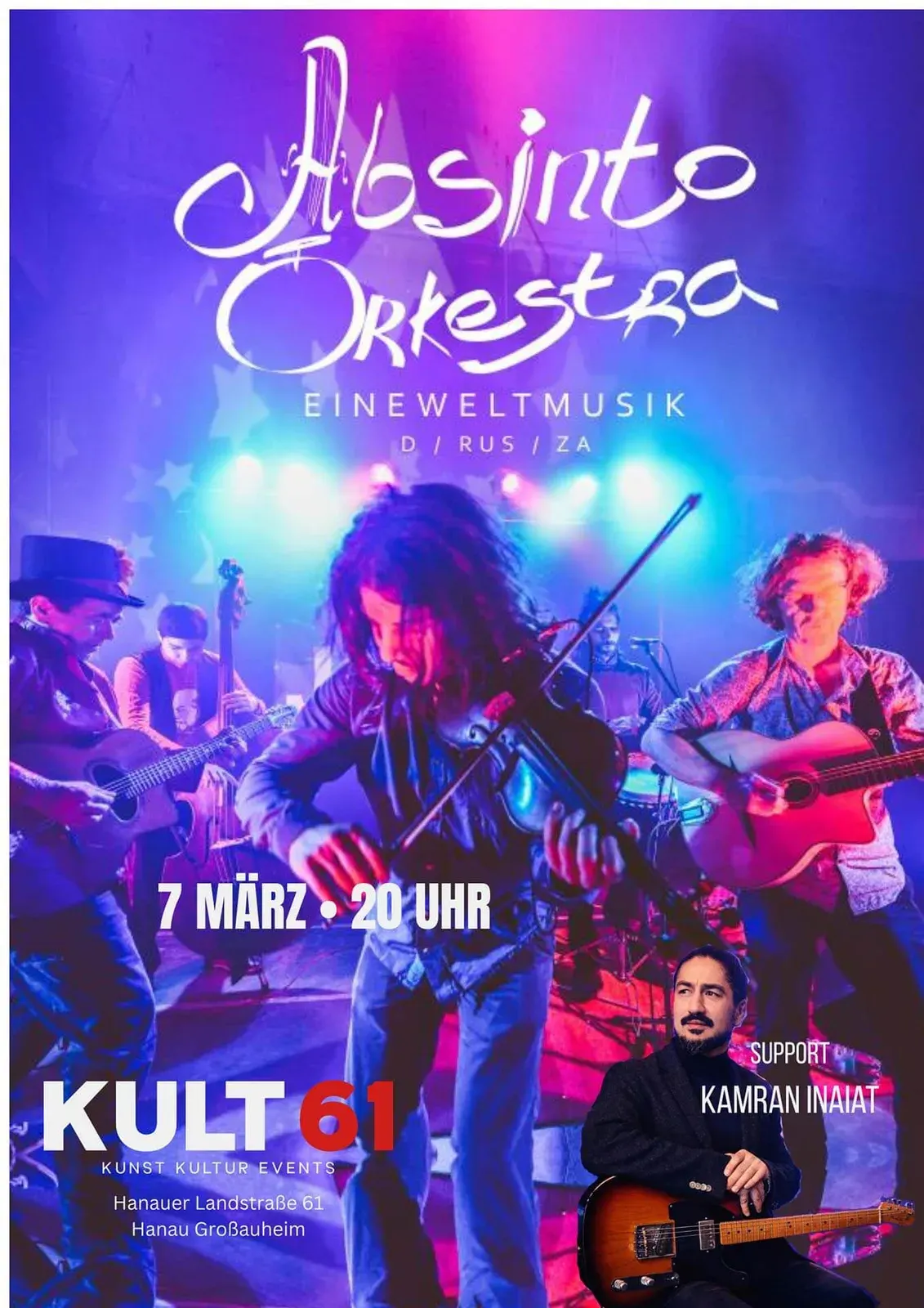 Plakat: Absinto Orchestra