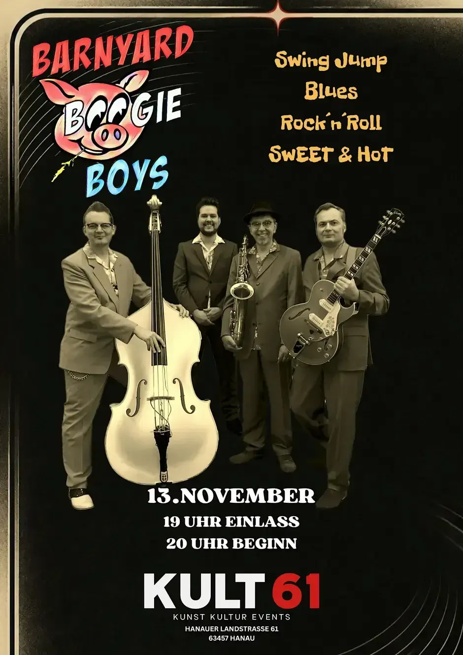 Plakat: BARNYARD BOOGIE BOYS