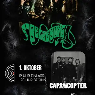 Plakat: BELZEBONG & CAPACOPTER