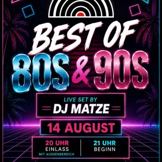 Plakat: BEST OF 80s & 90s