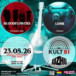 Plakat: BLOODFLOWERS • LDMR