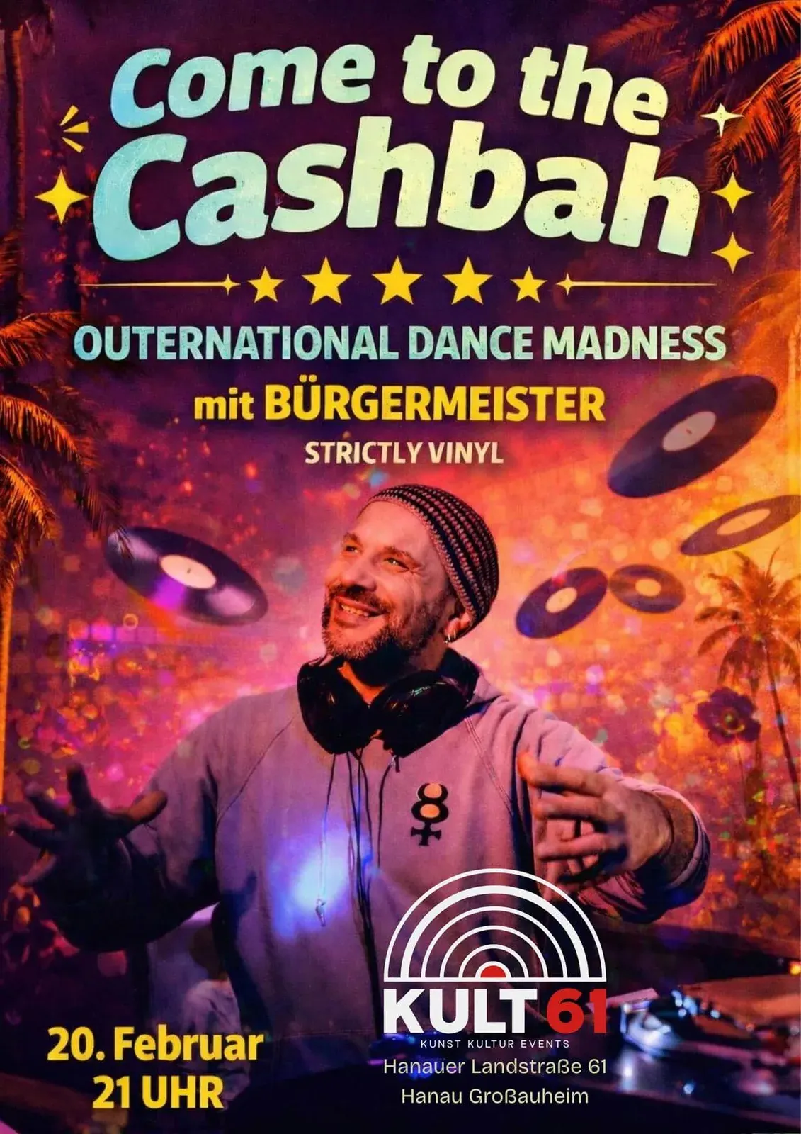 Plakat: COME TO THE CASHBAH