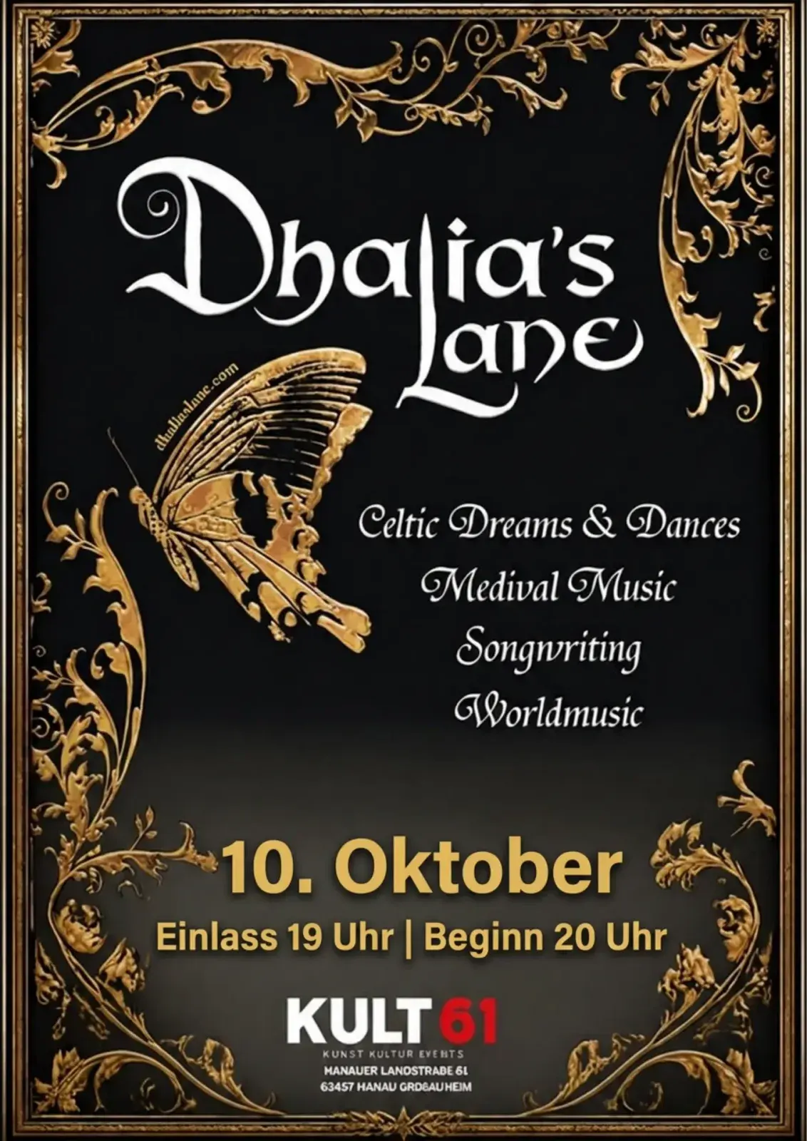Plakat: Dhalia’s Lane