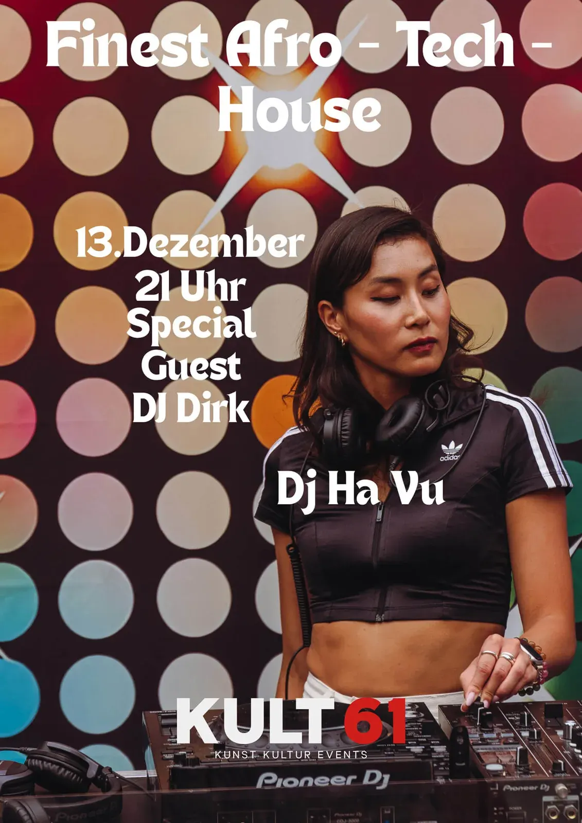 Plakat: DJ Ha Vu | Finest Afro – Tech – House