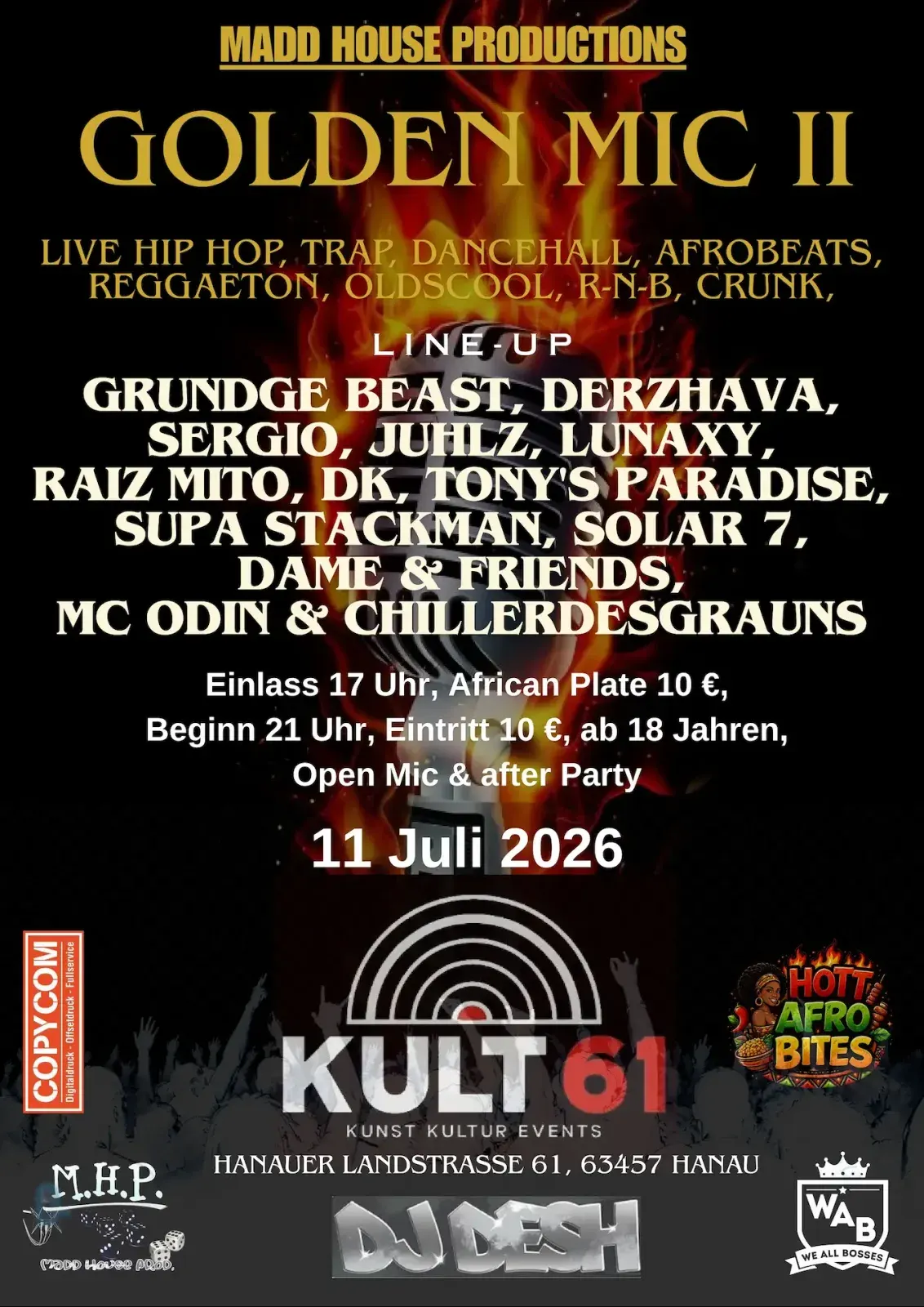 Plakat: GOLDEN MIC II
