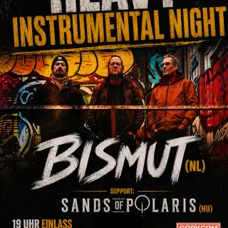 Plakat: HEAVY INSTRUMENTAL NIGHT