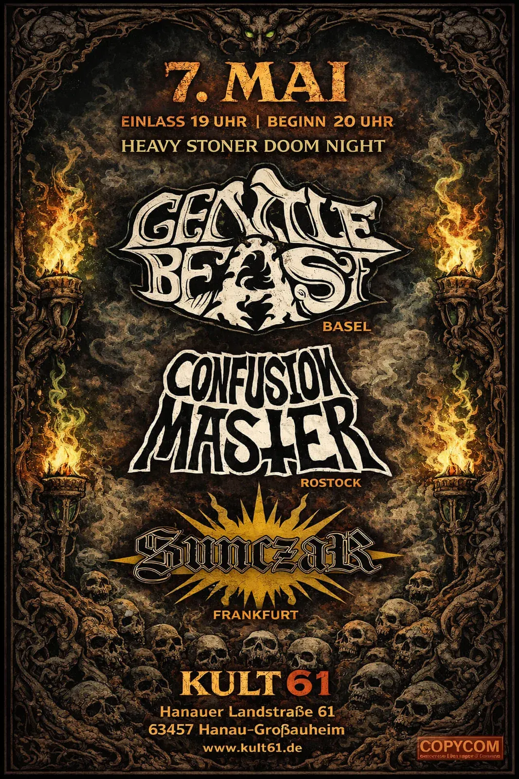 Plakat: HEAVY STONER DOOM NIGHT