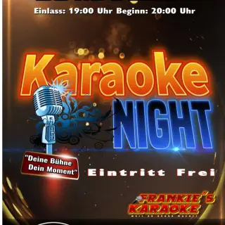 Plakat: KARAOKE – FRANK SATTLER