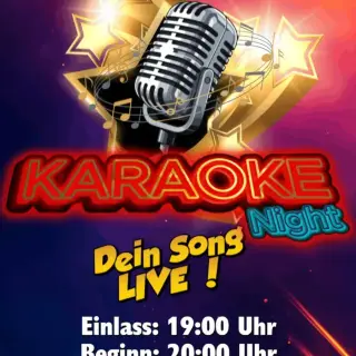 Plakat: KARAOKE Night!