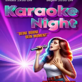 Plakat: Karaoke Night