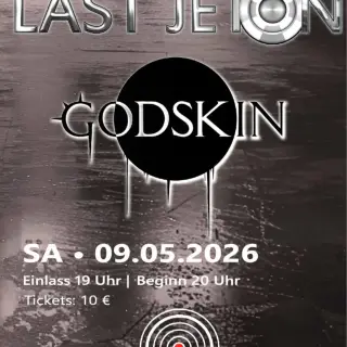 Plakat: LAST JETON • GODSKIN