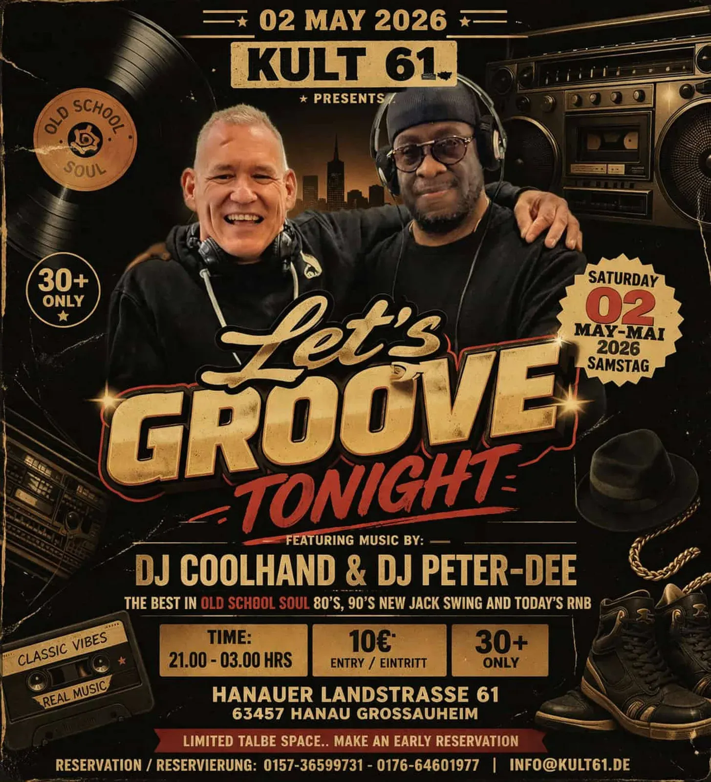 Plakat: Let’s Groove Tonight