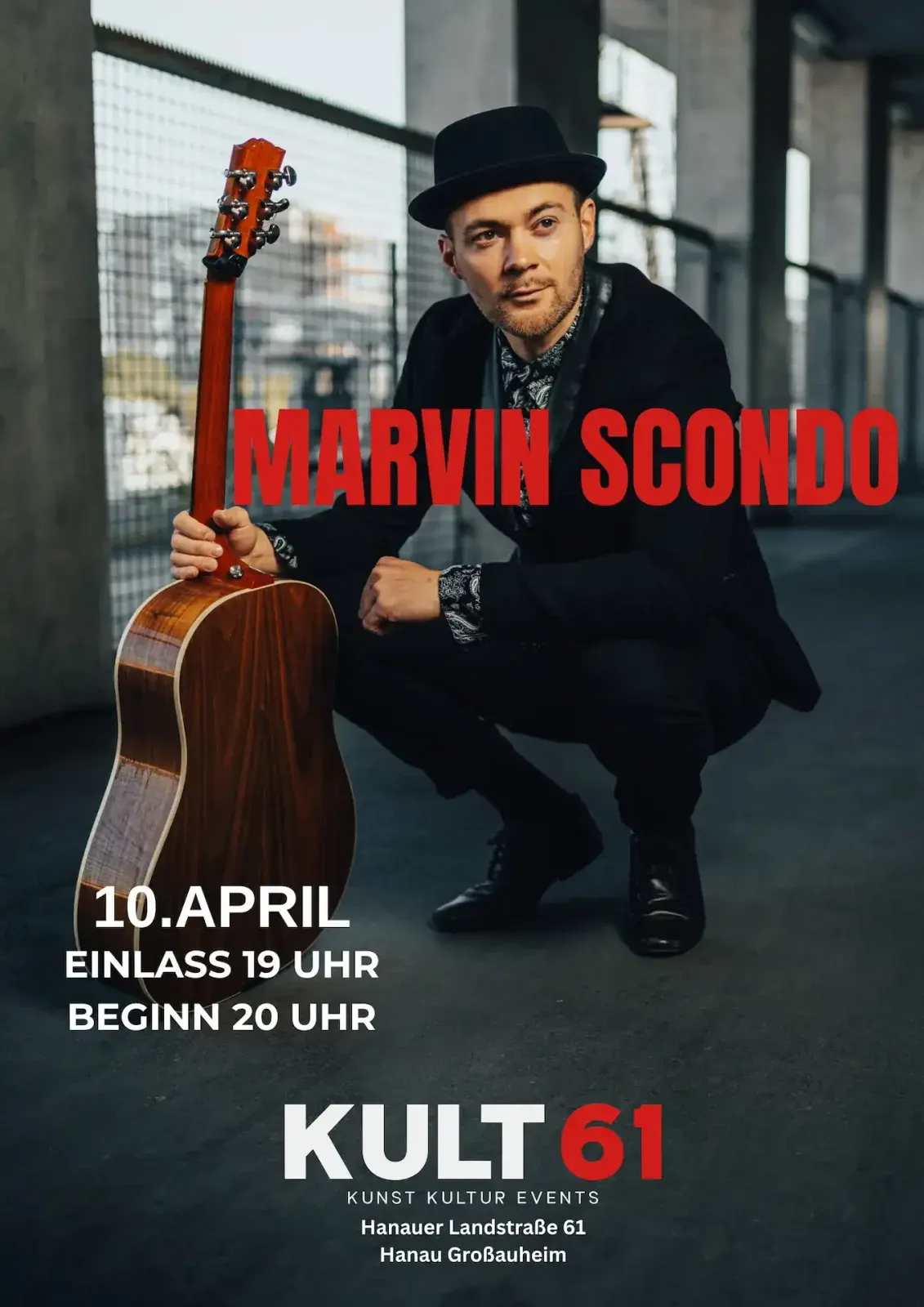 Plakat: MARVIN SCONDO