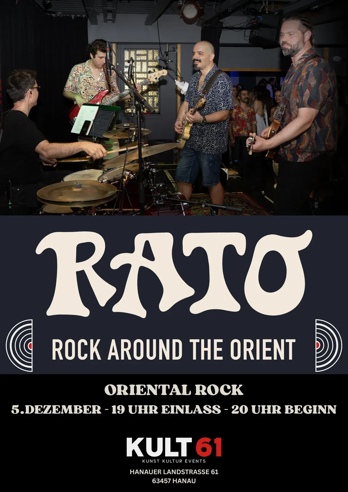 Plakat: ROCK AROUND THE ORIENT