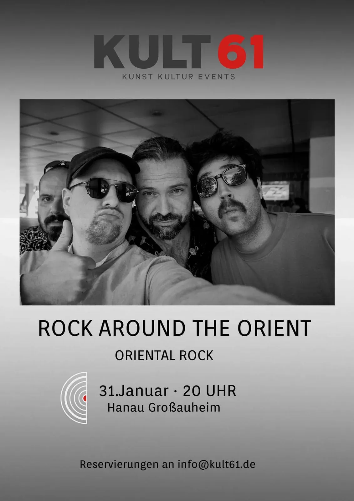 Plakat: ROCK AROUND THE ORIENT