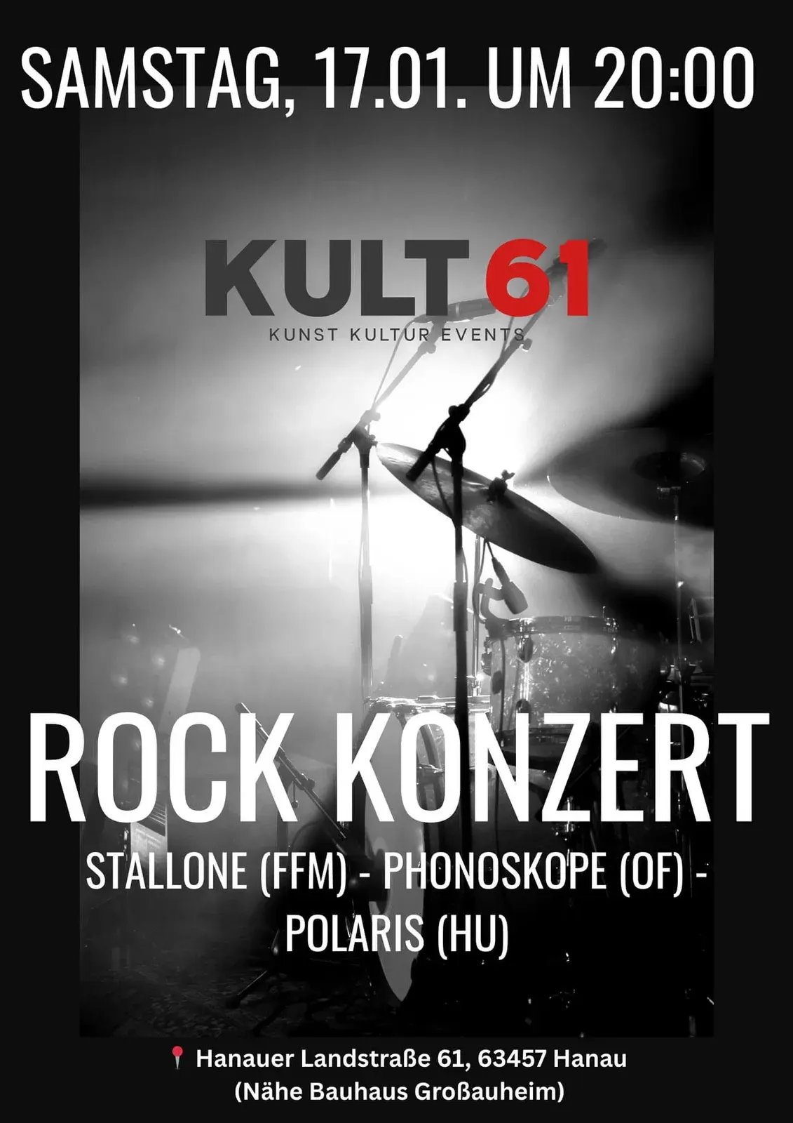 Plakat: ROCK KONZERT