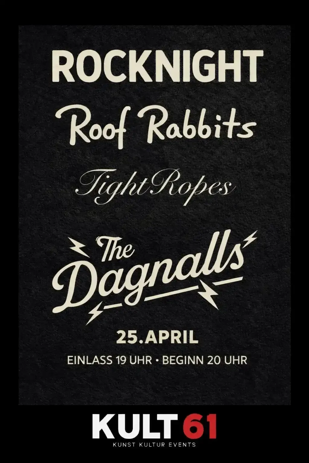 Plakat: ROCK NIGHT