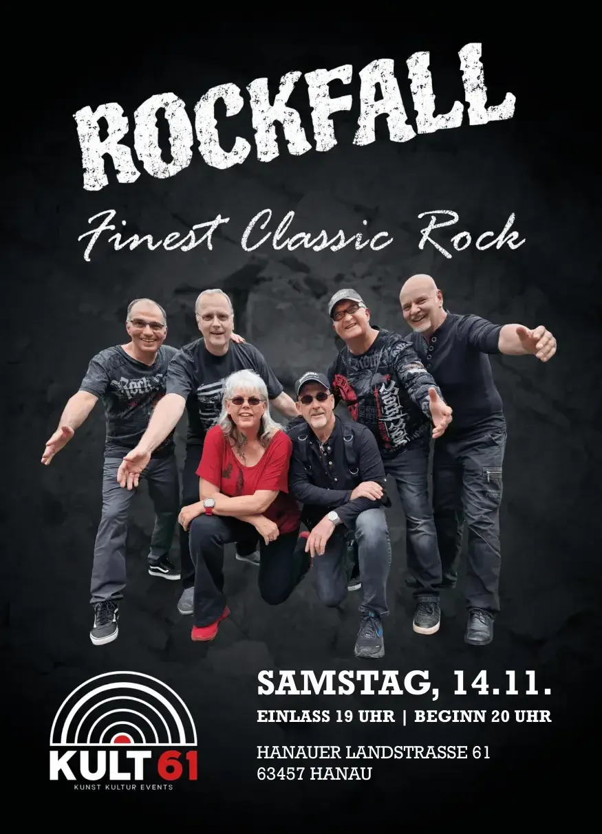 Plakat: ROCKFALL – Finest Classic Rock