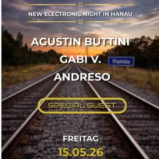 Plakat: S.O.G. – NEW ELECTRONIC NIGHT