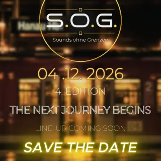 Plakat: S.O.G. Sounds ohne Grenzen 4. Edition