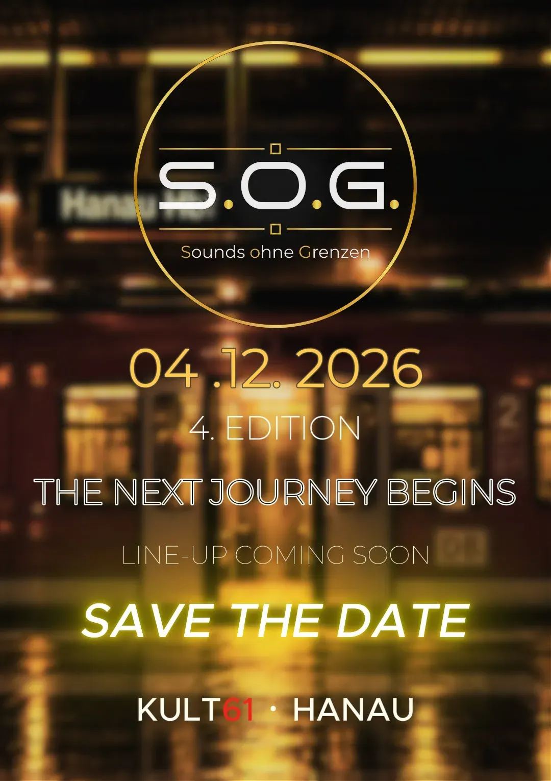 Plakat: S.O.G. Sounds ohne Grenzen 4. Edition