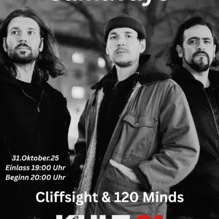 Plakat: Samavayo, Cliffsight & 120 Minds