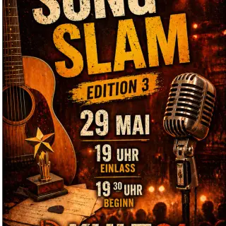 Plakat: SONGSLAM – EDITION 3