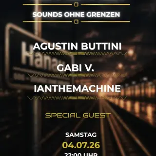 Plakat: SOUNDS OHNE GRENZEN