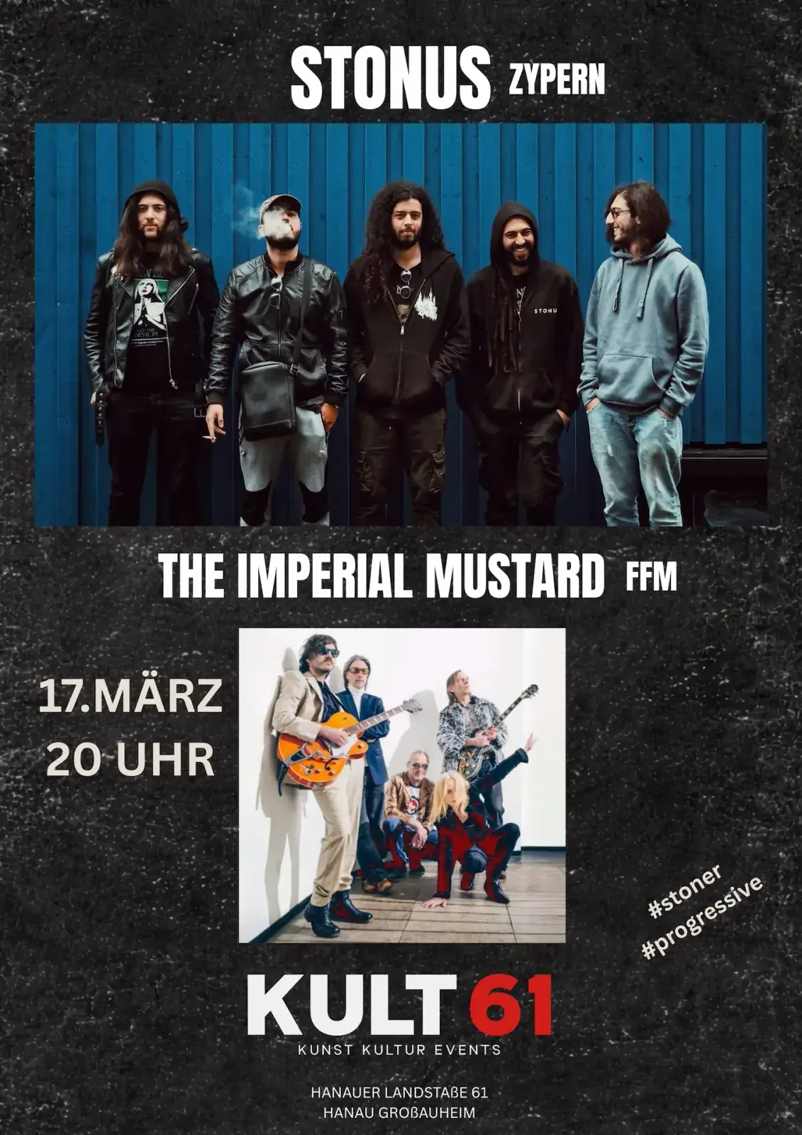 Plakat: Stonus & The Imperial Mustard