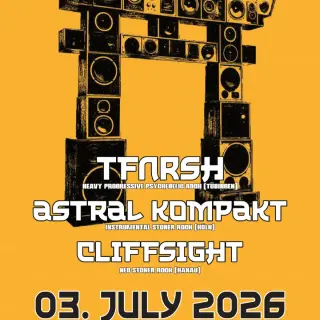 Plakat: TFNRSH + ASTRAL KOMPAKT + CLIFFSIGHT